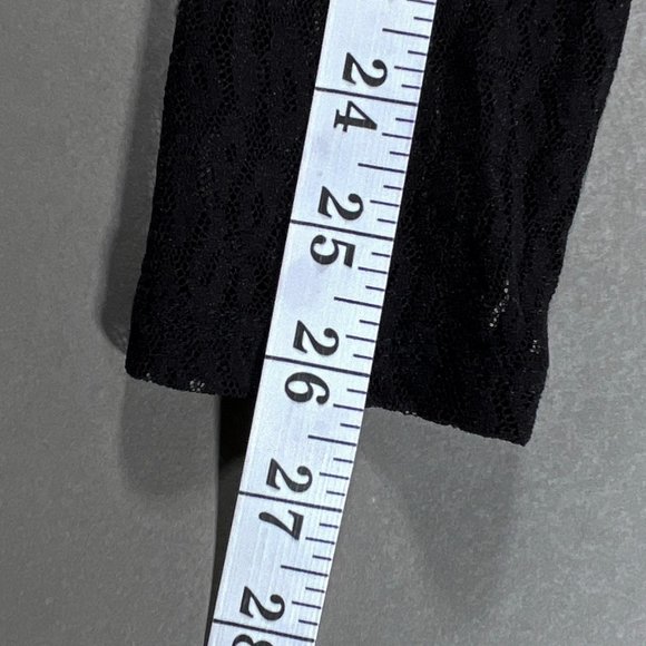 NWT Guess Off The Shoulder‎ Little Black Dress One Sleeve Juniors Size 7 - Picture 6 of 14